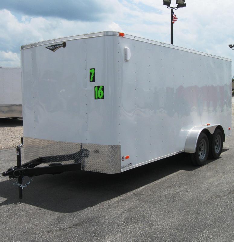 7'x16' Hero Budget Enclosed Cargo Trailer 7'x16' Hero Budget Enclosed Cargo Trailer