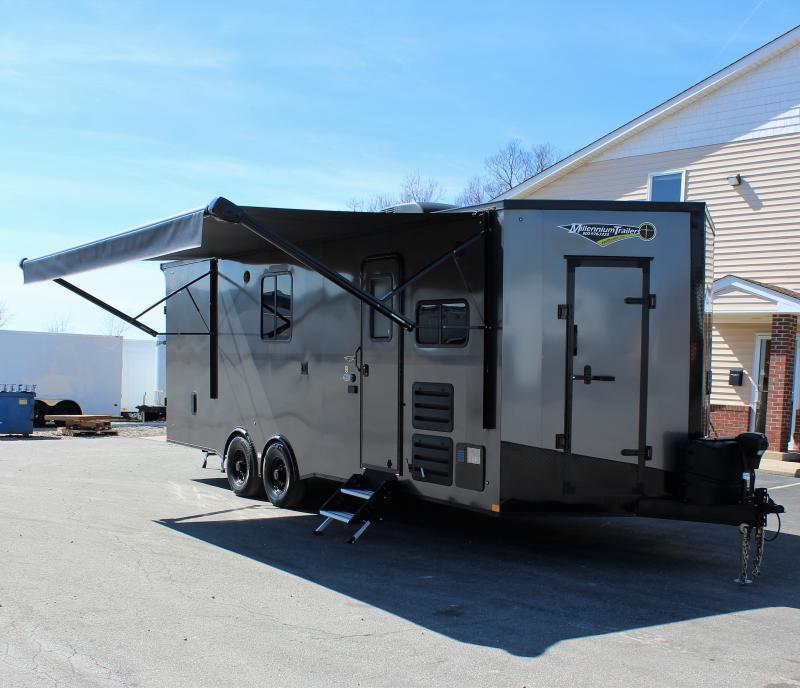 Bumper Pull Living Quarters Millennium Trailers Custom Trailer Designs