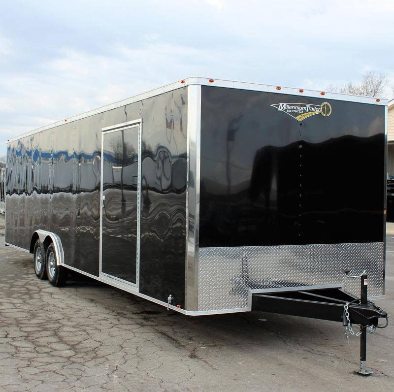 Red/Black TwoTone 28' Millennium Auto Master Race/Car Trailer Near Me