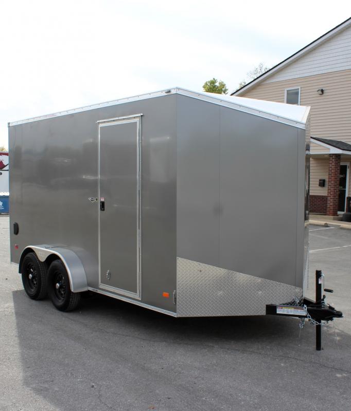 Enclosed Cargo Trailers For Sale 2024 7' X 14' Ramp Door/7'0 Interior & Slant Wedge VNose 5329