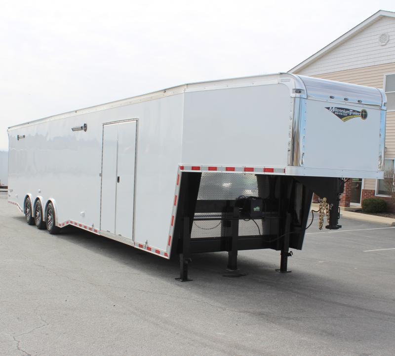 Enclosed Gooseneck Trailer For Sale 2023 44' Edge Car Hauler