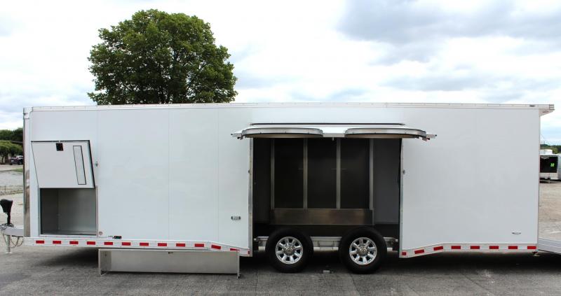 28' All Aluminum with Escape Door w/Removable Wheel Box & Wing 28' All Aluminum with Escape Door w/Removable Wheel Box & Wing