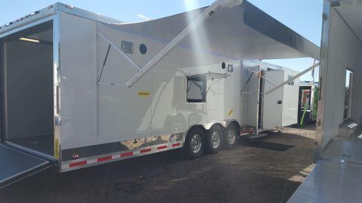 Custom Double Slides- 34' Millennium Auto Master Tri Axle Enclosed Trailer 4BnORm