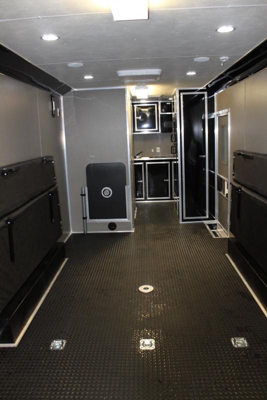 B Orders Only 28 Millennium Auto Master Enclosed Trailer Toy Hauler W Living Quarters Trailers B Orders Only 28 Millennium Auto