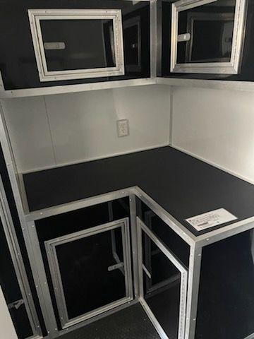 USED Enclosed Trailer For Sale 2022 53' Platinum GN with Large Bathroom ...