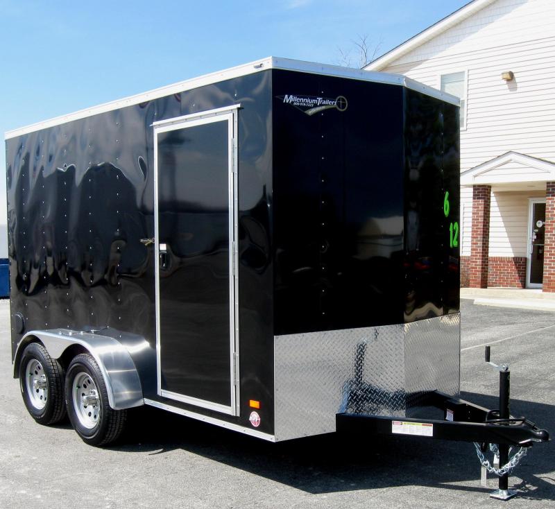 6'x12' Scout Cargo with Ramp Door with Tandem Axles Near Me