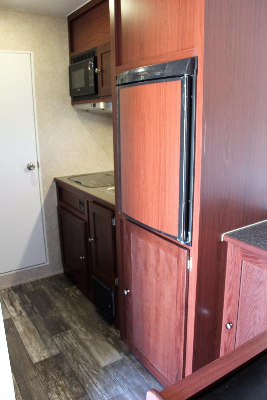 Enclosed Trailer with Living Quarters New 14' LQ Layout 2024 34' w/Full