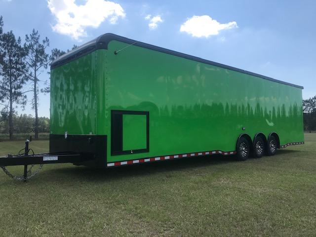 <b>NOW Order in Green/Blue or Red</b> 2021 34' Triple Axle Automaster w/Wing <b>NOW Order in Green/Blue or Red</b> 2021 34' Triple Axle Automaster w/Wing