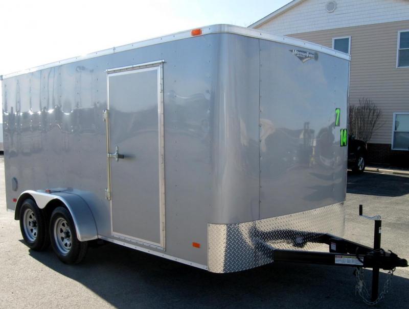 7'x14' Hero Budget Enclosed Cargo Trailer w/Ramp Door 7'x14' Hero Budget Enclosed Cargo Trailer w/Ramp Door