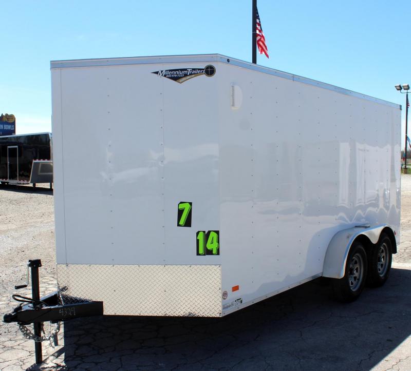 7'x14' Hero Budget Enclosed Cargo Trailer w/Ramp Door 7'x14' Hero Budget Enclosed Cargo Trailer w/Ramp Door