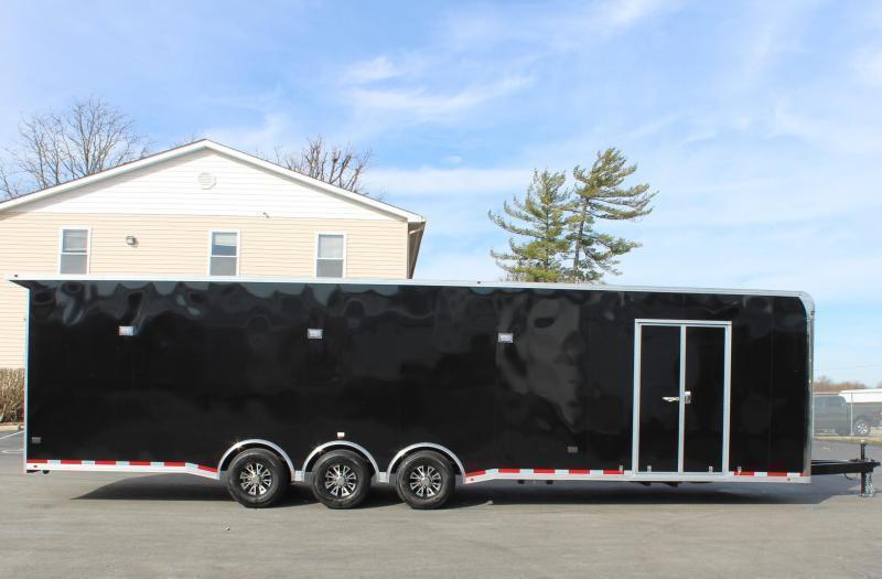 Enclosed Car Trailers For Sale 2022 34' Bathroom Pkg. A/C & Finished