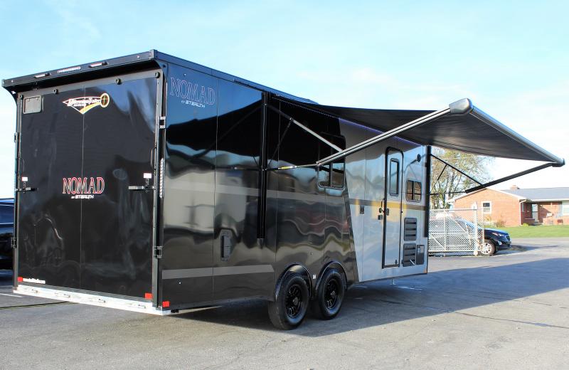 Enclosed Trailer with Living Quarters Aluminum Frame 2023 24' Nomad