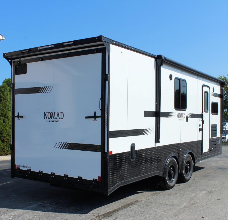 Enclosed Trailer with Living Quarters 2024 22' Nomad Sleep 4