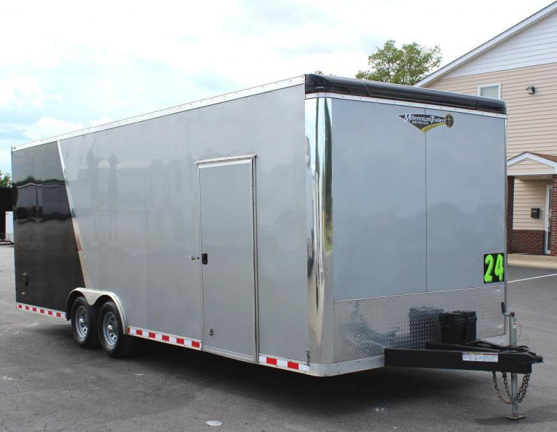 Pre-Owned 24' 2019 Millennium Race Trailer Pre-Owned 24' 2019 Millennium Race Trailer