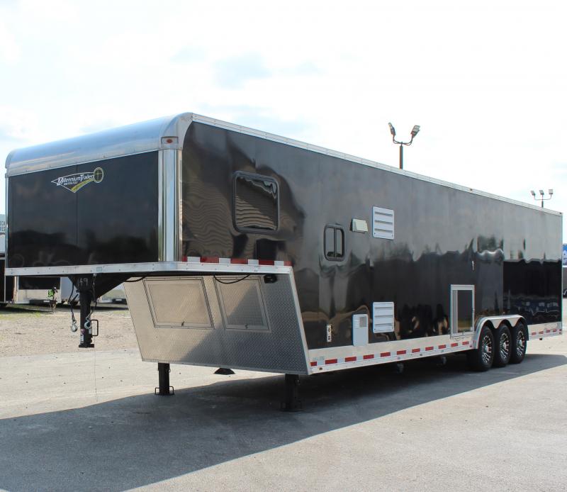 <b>Used 40' Enclosed Car Trailer Gooseneck w/Living Quarters</b> SLEEPS 4 LARGE TOOL BOX BIG MAN BATHROOM HONDA GENERATOR <b>Used 40' Enclosed Car Trailer Gooseneck w/Living Quarters</b> SLEEPS 4 LARGE TOOL BOX BIG MAN BATHROOM HONDA GENERATOR