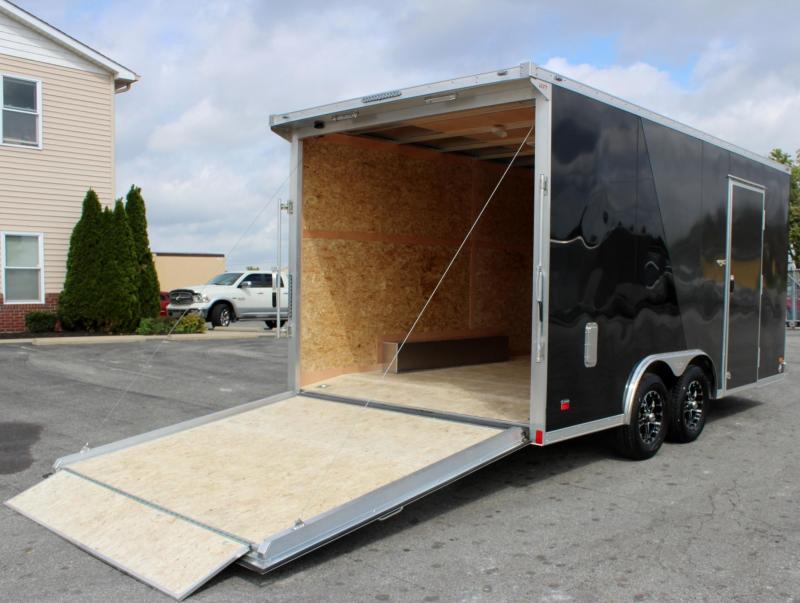 8.5' x16' All Aluminum Frame Star Enclosed Trailer Torsion Axles HD
