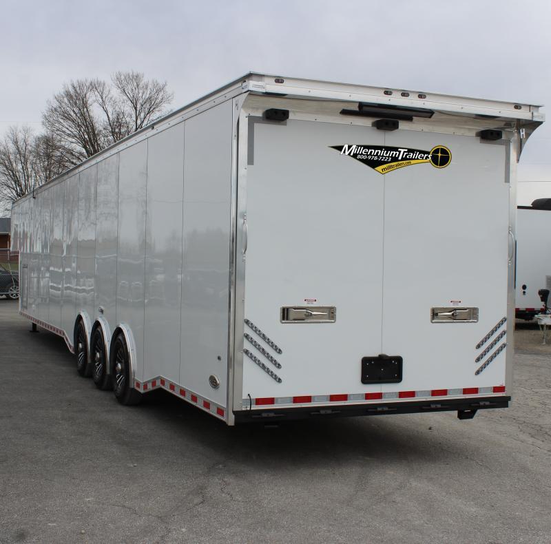 Enclosed Gooseneck Trailer For Sale 2024 48' Edge Fully Finished