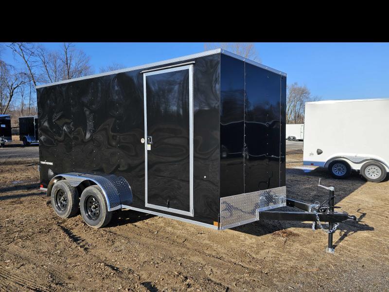 2023 Formula Trailers 7X14 Enclosed 6'6 RAMP DOOR Cargo Trailer Mid