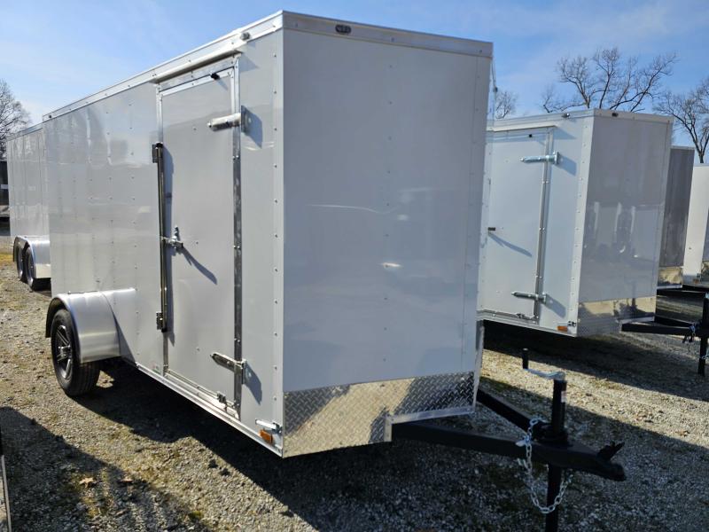 2024 Cargo Mate 6X12 CARGO ENCLOSED TRAILER 6' INSIDE RAMP DOOR