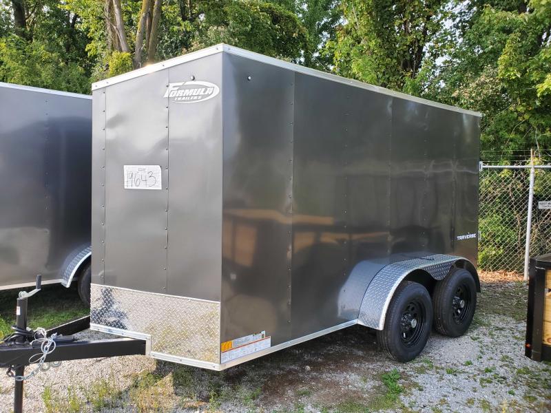 2023 Formula Trailers 6X12 TANDEM AXLE Enclosed Cargo Trailer Mid
