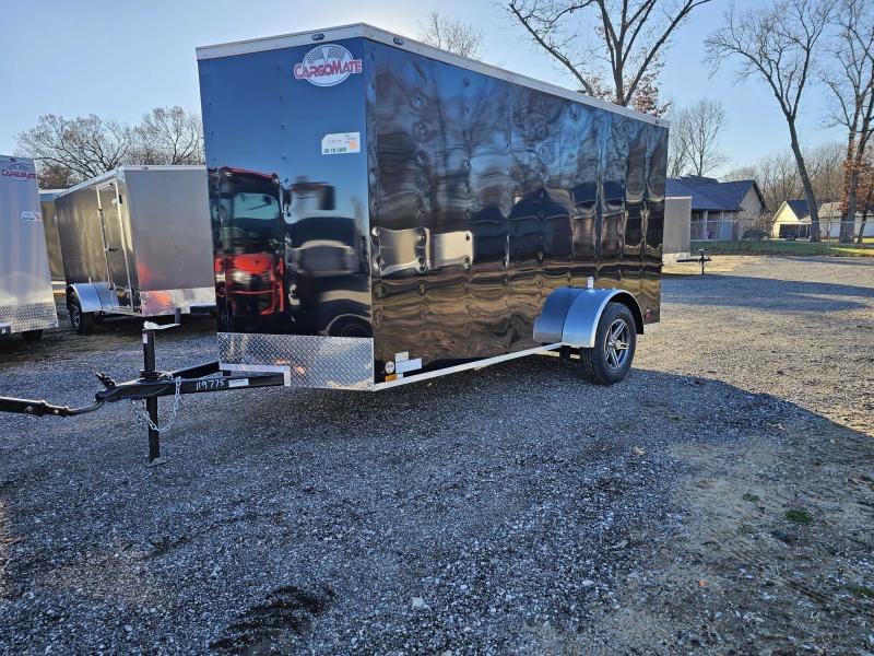 2024 Cargo Mate 6X12 CARGO ENCLOSED TRAILER 6' INSIDE RAMP DOOR