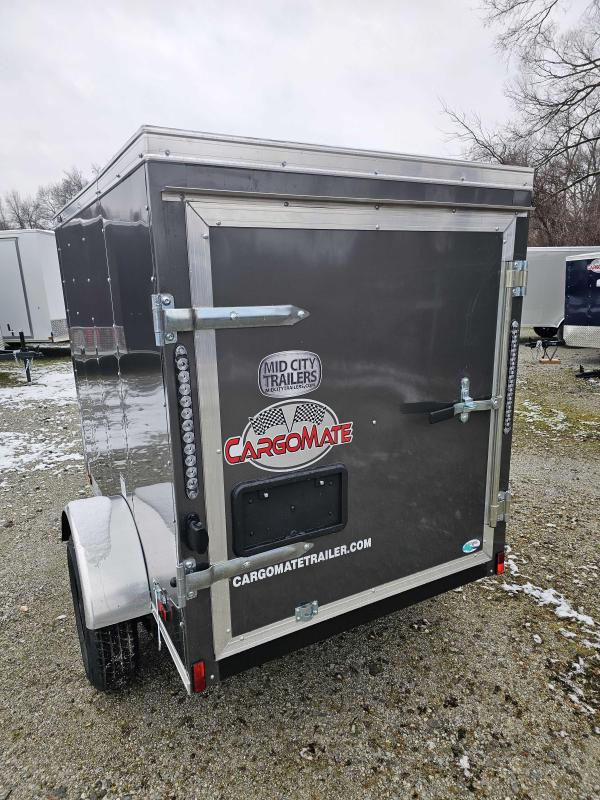 2024 CARGO MATE 4X6 Cargo / Enclosed Trailer Mid City Trailers