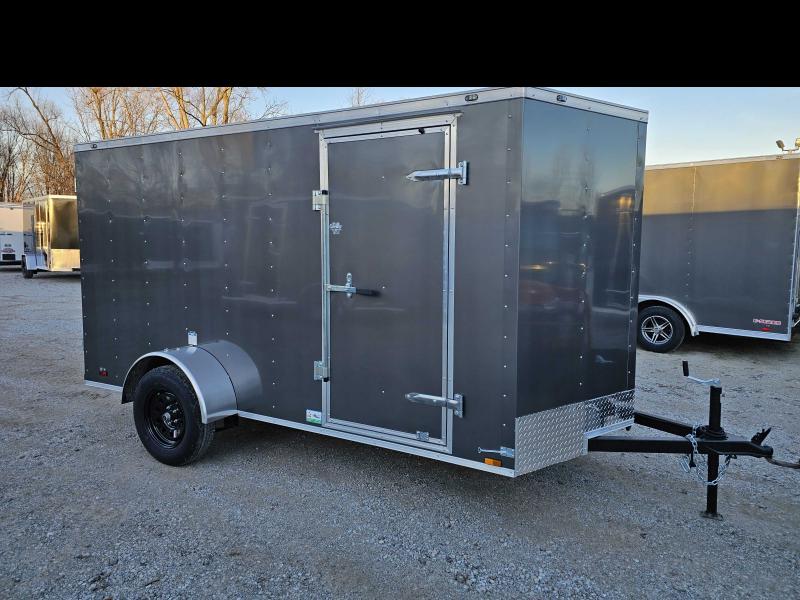 2024 Cargo Mate 6X12 CARGO ENCLOSED TRAILER 6' INSIDE RAMP DOOR
