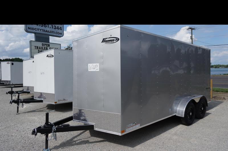 2024 Formula 7X16 Enclosed Cargo Trailer Mid City Trailers Enclosed