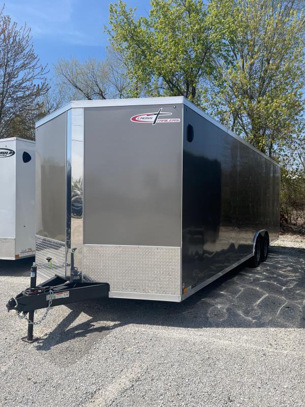 2024 Cross Trailers 8.5X24 7' INSIDE HEIGHT, 5200LB AXLES RAMP REAR