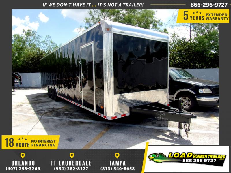 *109686* 8.5x36 Enclosed 2 Car Hauler Cargo Trailer 8.5 x 36 *109686* 8.5x36 Enclosed 2 Car Hauler Cargo Trailer 8.5 x 36