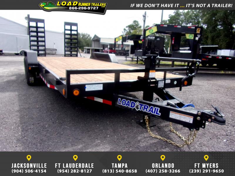 *122698* 7x20 Equipment Trailer LRT Tandem Axle Trailers 7 x 20 Load