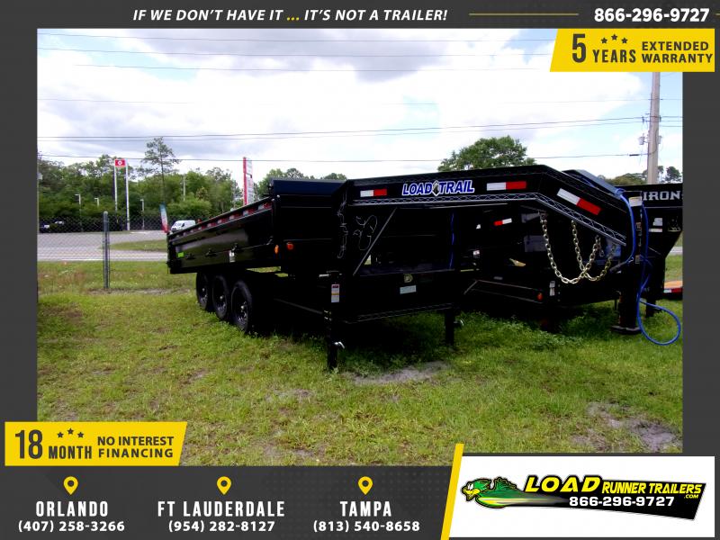*119010* 8x16 Gooseneck Dump Trailer |LRT Tandem Axle Trailers 8 x 16 *119010* 8x16 Gooseneck Dump Trailer |LRT Tandem Axle Trailers 8 x 16