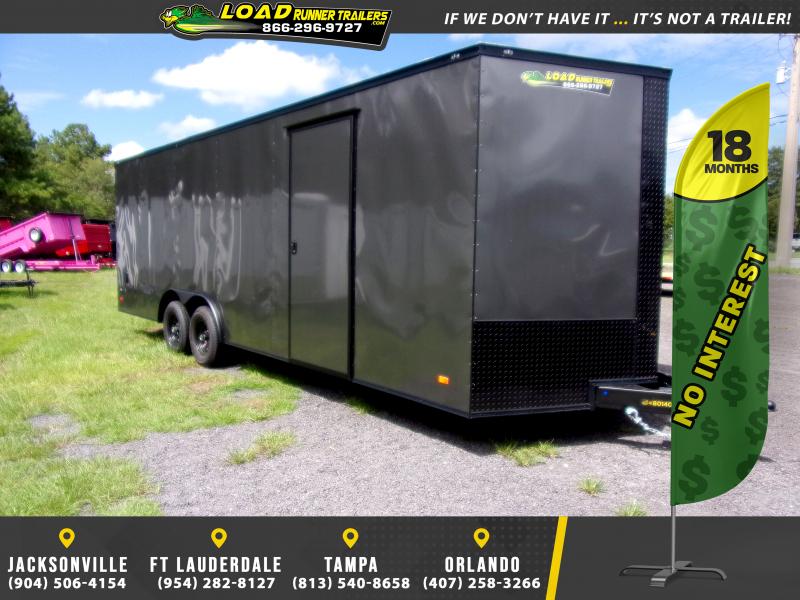 *122729* 8.5x24 Enclosed Cargo Trailer |LRT Tandem Axle Trailers 8.5 x 24 *122729* 8.5x24 Enclosed Cargo Trailer |LRT Tandem Axle Trailers 8.5 x 24
