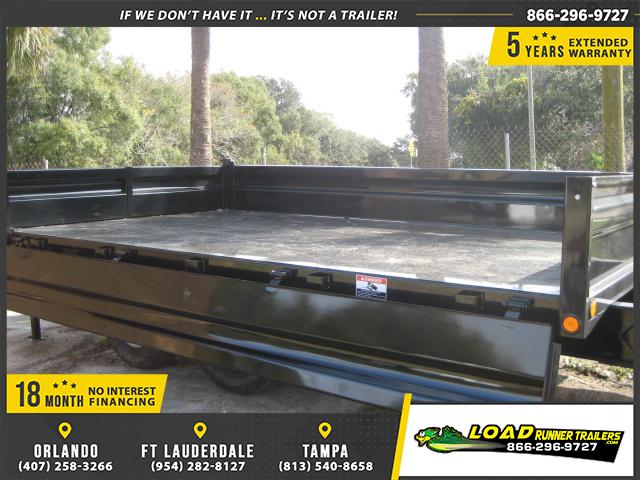*DB33* 8x16 7 Ton Dump Trailer LR Trailers w/Fold Down Sides 8 x 16 | D96-16T7-18S *DB33* 8x16 7 Ton Dump Trailer LR Trailers w/Fold Down Sides 8 x 16 | D96-16T7-18S