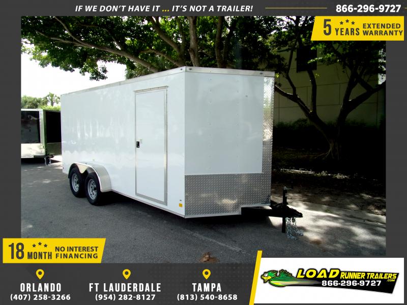 *116046* 7x16 Enclosed Cargo Trailer |LRT Tandem Axle Trailers 7 x 16 *116046* 7x16 Enclosed Cargo Trailer |LRT Tandem Axle Trailers 7 x 16