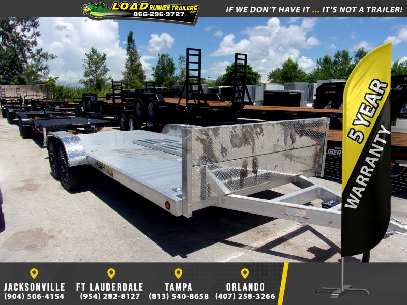 *122437* 7x18 ALL ALUMINUM Car Hauler Trailer |LRT Trailers 7 x 18 *122437* 7x18 ALL ALUMINUM Car Hauler Trailer |LRT Trailers 7 x 18