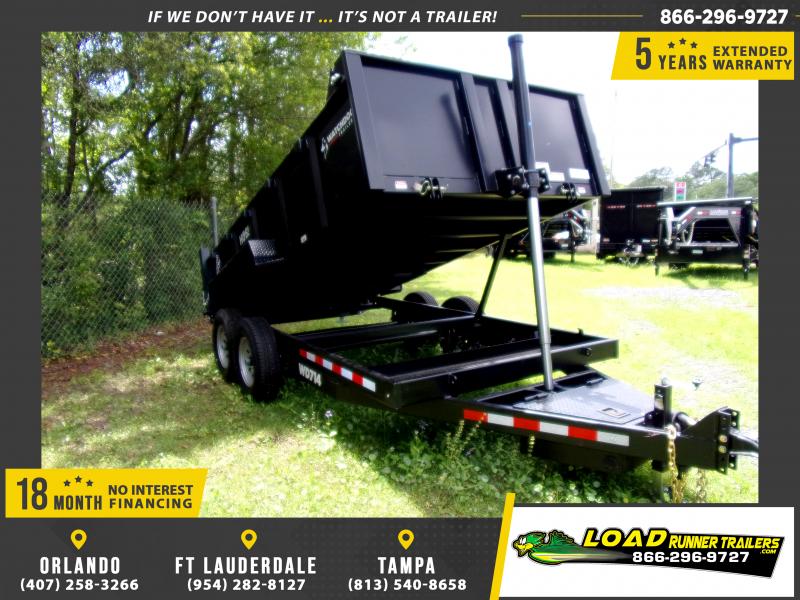 *120178* 7x14 7 TON Dump Trailer W/Telescopic Cylinder 7 x 14 *120178* 7x14 7 TON Dump Trailer W/Telescopic Cylinder 7 x 14