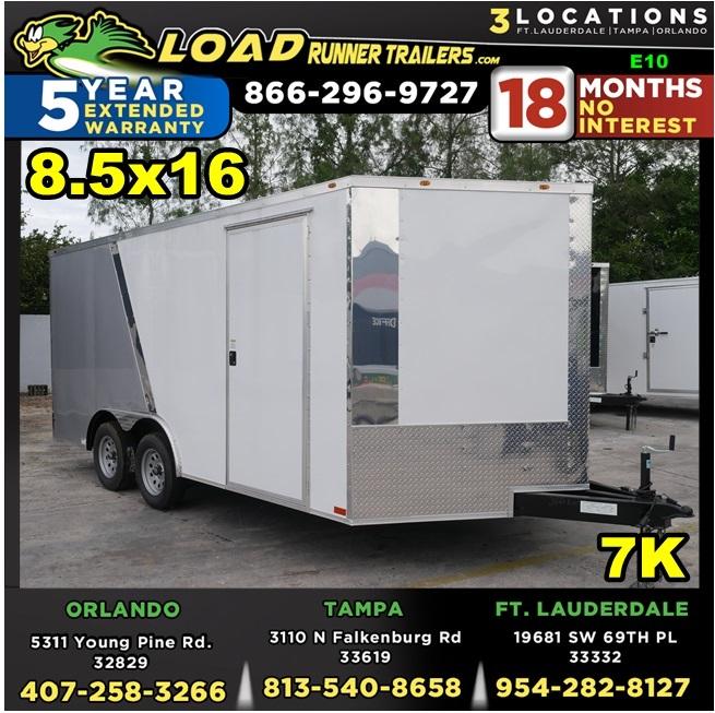new Cargo (Enclosed) Trailers Covered Wagon Trailers  for sale, in Orlando, FL Thumbnail 21