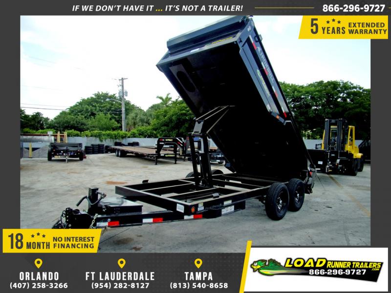 *110194* 7x16 Dump Trailer |LRT Tandem Axle Trailers 7 x 16 *110194* 7x16 Dump Trailer |LRT Tandem Axle Trailers 7 x 16
