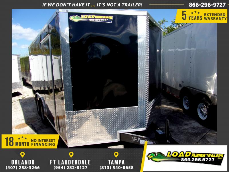 *118471* 8.5x16 Enclosed Cargo Trailer |LRT Tandem Axle Trailers 8.5 x 16 *118471* 8.5x16 Enclosed Cargo Trailer |LRT Tandem Axle Trailers 8.5 x 16