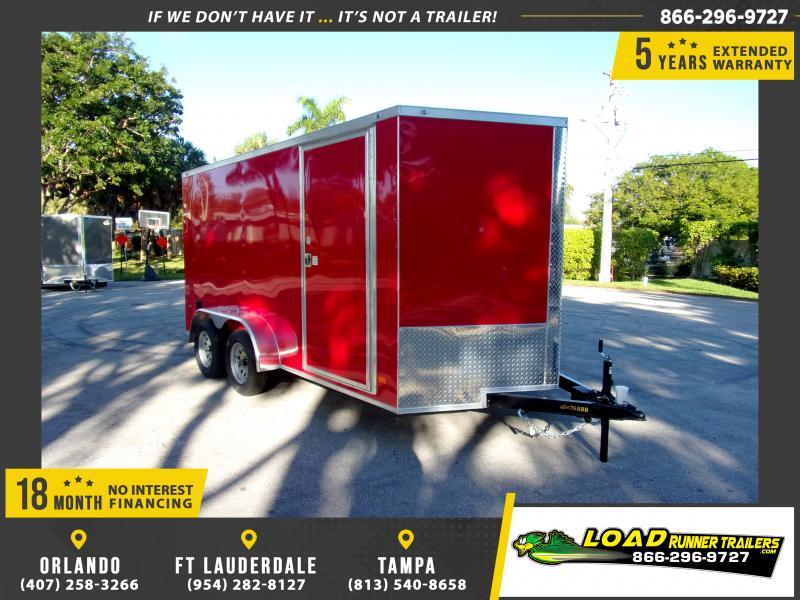 *118970* 7x14 Enclosed Cargo Trailer |LRT Tandem Axle Trailers 7 x 14 *118970* 7x14 Enclosed Cargo Trailer |LRT Tandem Axle Trailers 7 x 14