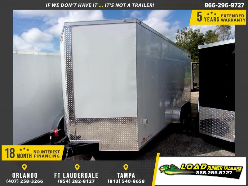*117728* 7x16 Enclosed Cargo Trailer |LRT Tandem Axle Trailers 7 x 16 *117728* 7x16 Enclosed Cargo Trailer |LRT Tandem Axle Trailers 7 x 16