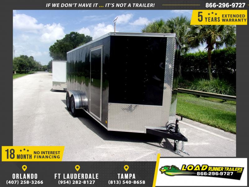*119716* 7x16 Enclosed Cargo Trailer |LRT Tandem Axle Trailers 7 x 16 *119716* 7x16 Enclosed Cargo Trailer |LRT Tandem Axle Trailers 7 x 16