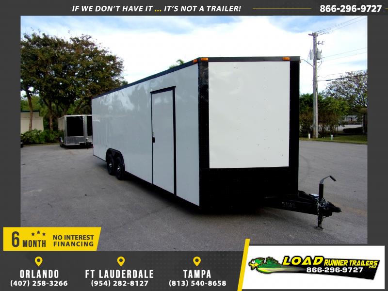 *114618* 8.5x24 Enclosed Cargo Trailer |LRT Tandem Axle Trailers 8.5 x 24 *114618* 8.5x24 Enclosed Cargo Trailer |LRT Tandem Axle Trailers 8.5 x 24
