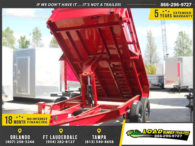 *DB16* 7x12 10 TON Tandem Axle Dump Trailer |LRT Trailers 7 x 12 | D83-12T5-24S *DB16* 7x12 10 TON Tandem Axle Dump Trailer |LRT Trailers 7 x 12 | D83-12T5-24S