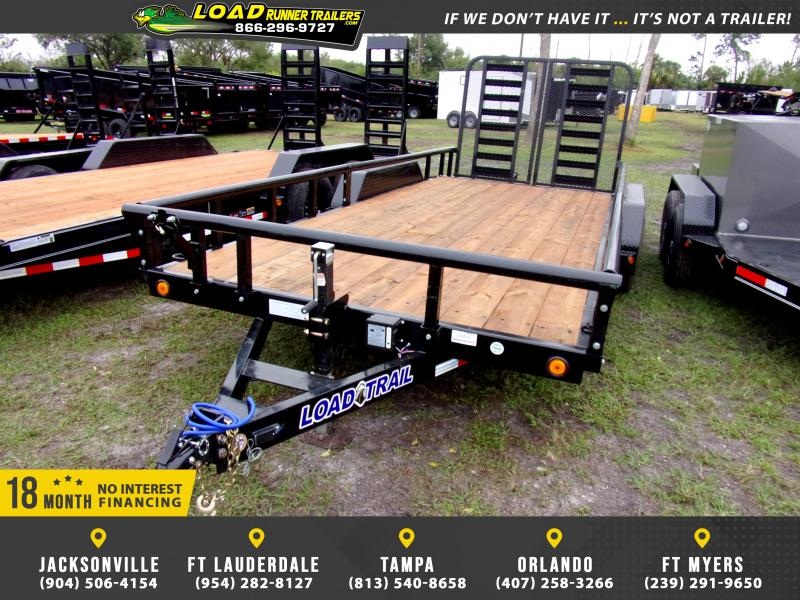 *124190* 7x18 Equipment Trailer |LRT Tandem Axle Trailers 7 x 18 *124190* 7x18 Equipment Trailer |LRT Tandem Axle Trailers 7 x 18