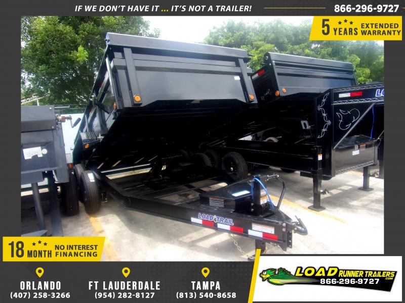 *116379* 7x14 Dump Trailer |LRT Tandem Axle Trailers 7 x 14 *116379* 7x14 Dump Trailer |LRT Tandem Axle Trailers 7 x 14