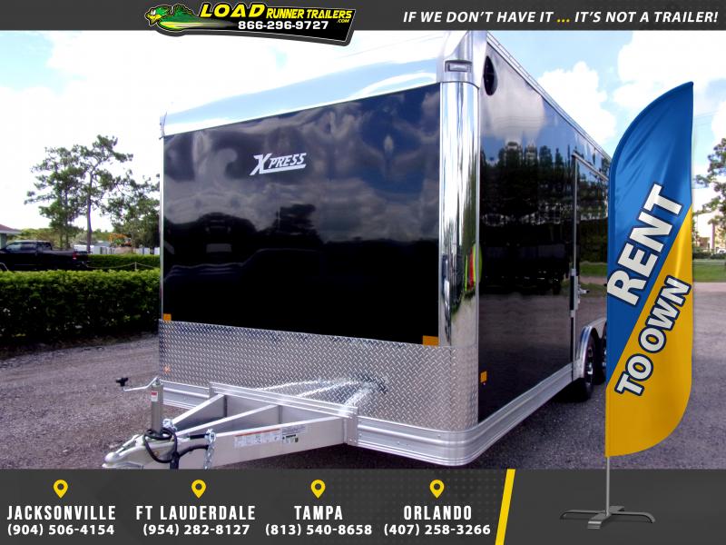 *122623* 8.5x20 ALL ALUMINUM Enclosed Cargo Trailer with Gullwing Esc Door 8.5 x 20 *122623* 8.5x20 ALL ALUMINUM Enclosed Cargo Trailer with Gullwing Esc Door 8.5 x 20