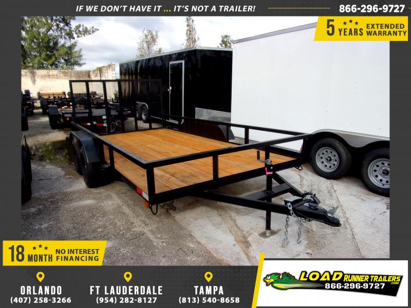 7x14 Utility Trailer W Brakes And Tube Rail 7 X 14 Landscaping Trailers For Sale Classifieds For Enclosed Cargo Utility Trailers