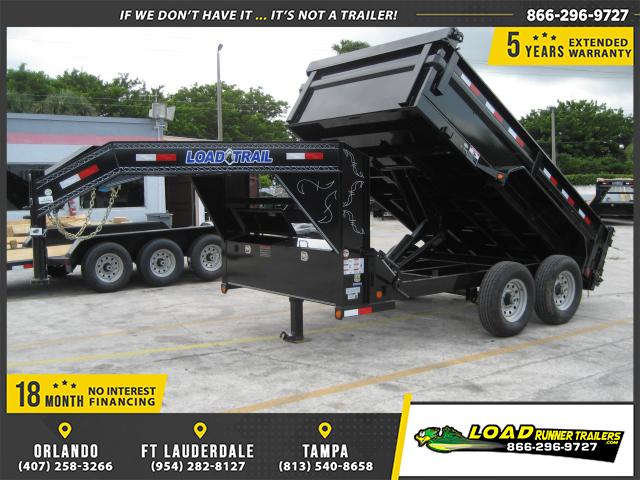 *DG10* 7x12 Gooseneck Dump Trailer 7 TON Load Trail Trailers 7 x 12 | DG83-12T7-24S *DG10* 7x12 Gooseneck Dump Trailer 7 TON Load Trail Trailers 7 x 12 | DG83-12T7-24S